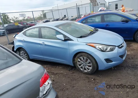 2012 Hyundai Elantra Gls (Ulsan Plant) из США, поврежденный, VIN KMHDH4AE5CU278302